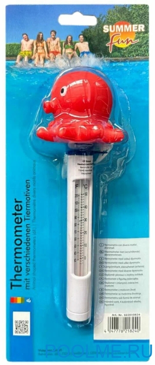 Термометр Summer Fun плавающий для бассейна, артикул 502010824-О Термометр Summer Fun плавающий для бассейна, артикул 502010824-О