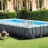 Каркасный бассейн INTEX 26378, размер 9.75 x 4.88 x 1.32 м