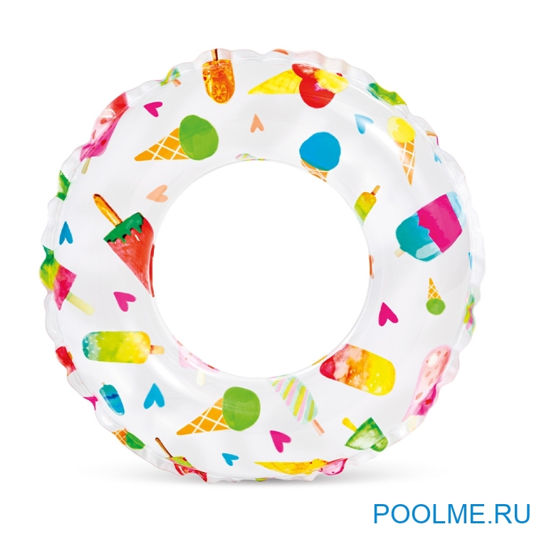 Надувной круг INTEX "Мороженое" 51 см, артикул 59230-C
