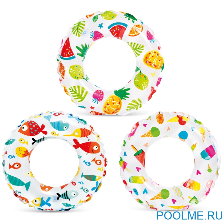 Надувной круг INTEX "Мороженое" 51 см, артикул 59230-C