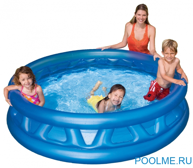 Надувной детский бассейн INTEX 188 x 46 см, артикул 58431 Надувной детский бассейн INTEX 188 x 46 см, артикул 58431