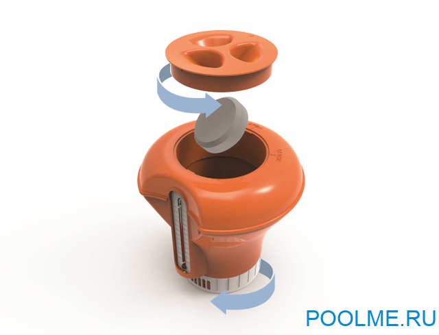 Поплавок-дозатор Kokido с термометром, артикул K619-O