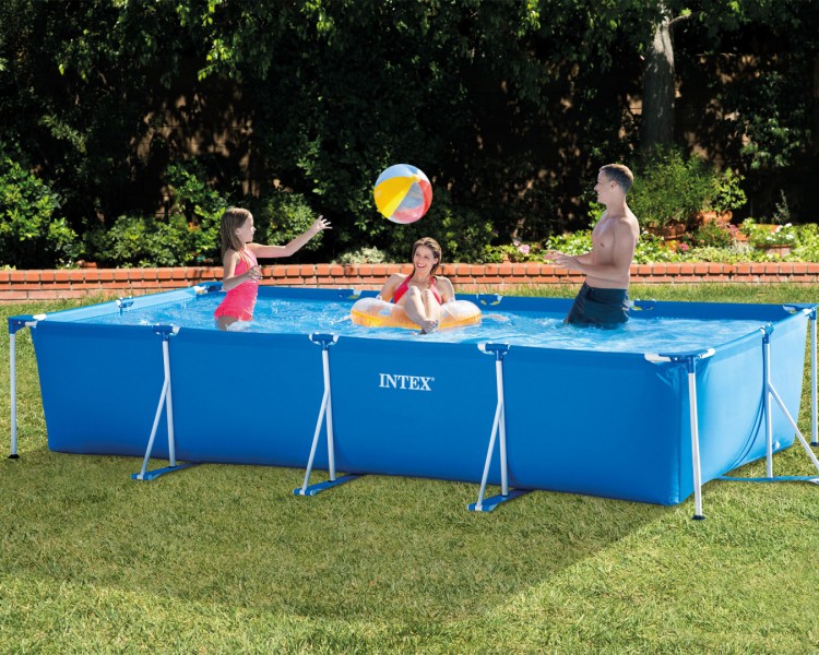 Каркасный бассейн INTEX 28274, размер 4.5 x 2.2 x 0.84 м