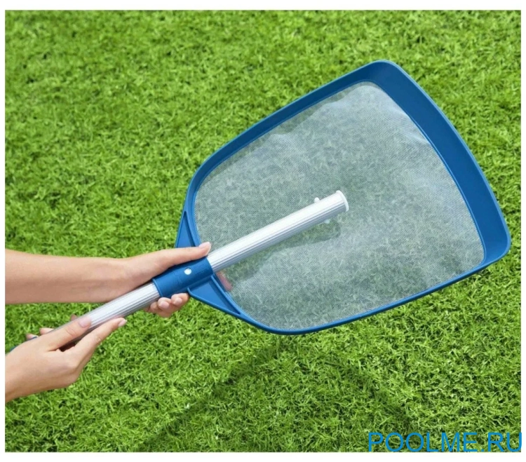 Сачок для бассейна Bestway Flowclear с телескопической ручкой 163 см, артикул 58635