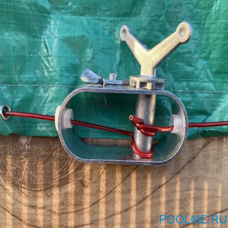 Тент (зимний) Лагуна для овального бассейна 6 х 3 м, артикул ТМ703 Тент (зимний) Лагуна для овального бассейна 6 х 3 м, артикул ТМ703