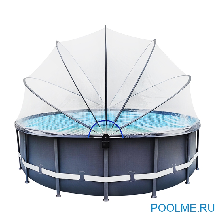 Круглый купол Pool tent материал ПВХ - 200 мкм - Оксфорд, Ø 3.66 метра, артикул PT366 Круглый купол Pool tent материал ПВХ - 200 мкм - Оксфорд, Ø 3.66 метра, артикул PT366