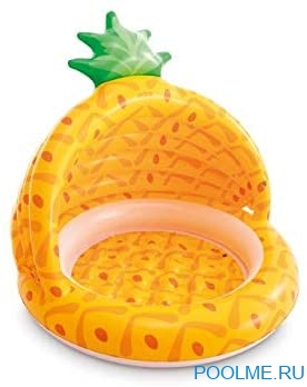 Надувной детский бассейн INTEX "Ананас" 102 x 94 см, артикул 58414