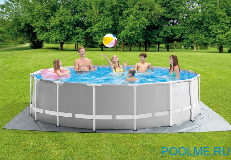 Каркасный бассейн INTEX 26726, размер 4.57 x 1.22 м