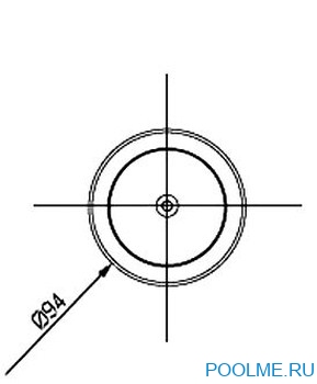 Форсунка донная с боковой подачей АТ 03.05 (универсальная)