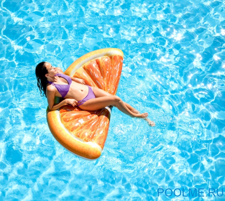 Матрас INTEX "Апельсин" 178 x 75 см, артикул 58763