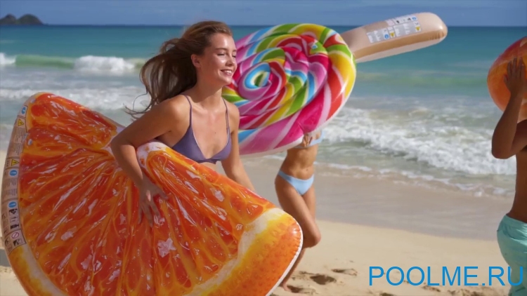 Матрас INTEX "Апельсин" 178 x 75 см, артикул 58763