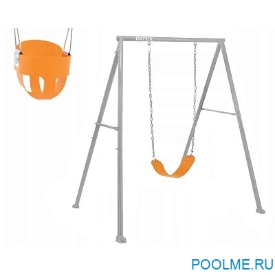 Качели INTEX со сменным сиденьем, размер 180 x 254 x 211 см, арт. 44114