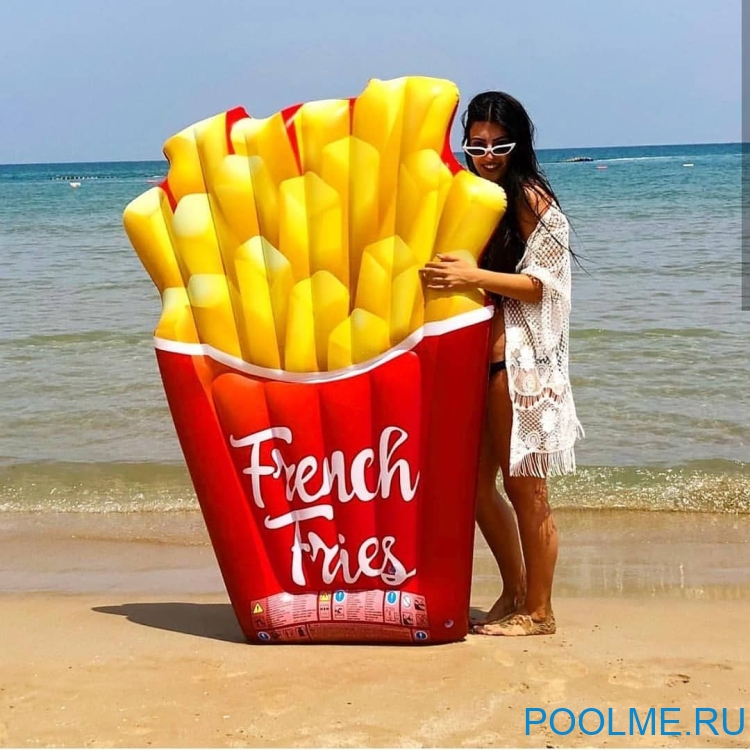 Матрас INTEX &quot;Картошка фри&quot; 175 x 132 см, артикул 58775