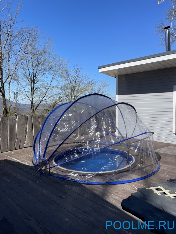 Круглый павильон Pool Tent материал ПВХ - 200 мкм, Ø 3.6 метра; артикул LT360