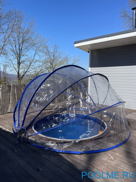 Круглый павильон Pool Tent материал ПВХ - 200 мкм, Ø 3.6 метра; артикул LT360