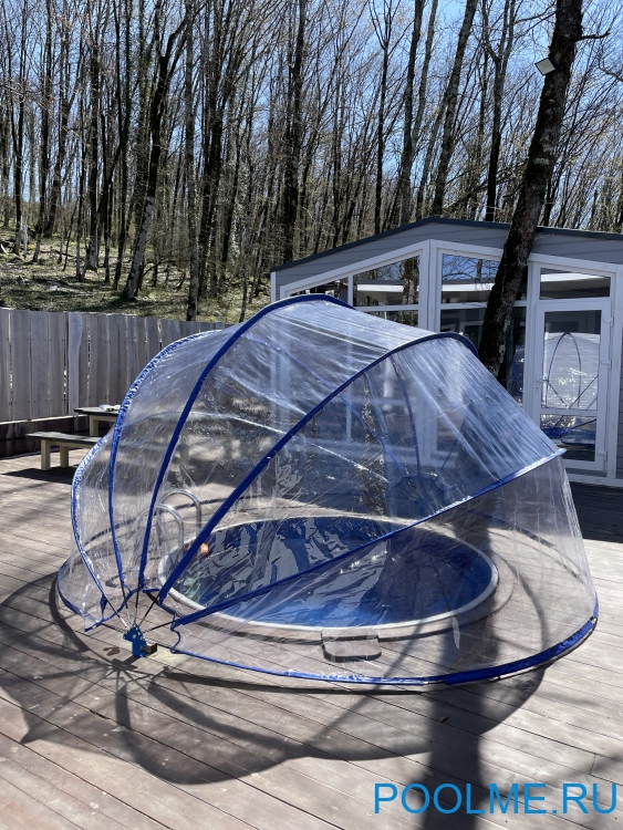 Круглый павильон Pool Tent материал ПВХ - 200 мкм, Ø 3.6 метра; артикул LT360