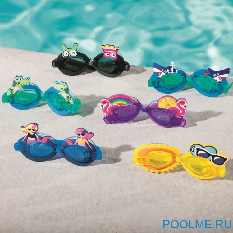 Очки для плавания Bestway "Русалки", артикул 21080-R Очки для плавания Bestway "Русалки", артикул 21080-R