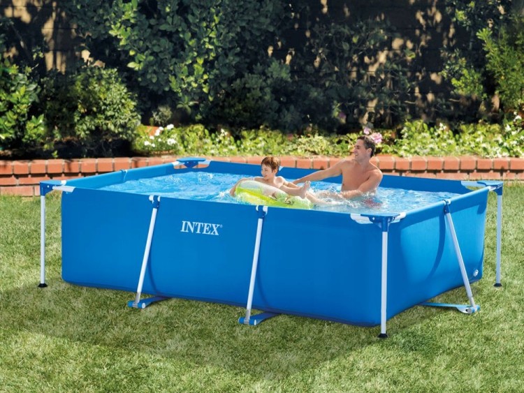 Каркасный бассейн INTEX 28271, размер 2.60 x 1.60 x 0.65 м
