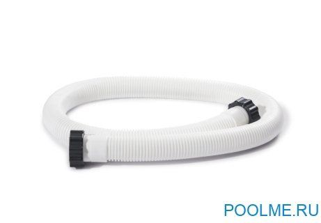 Шланг гофрированный INTEX 1.5 м с гайками, артикул 29060 Шланг гофрированный INTEX 1.5 м с гайками, артикул 29060