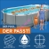 Каркасный бассейн Bestway 56710, размер 5.49 x 2.74 x 1.22 м