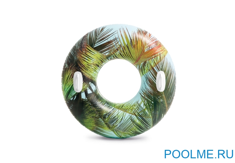 Надувной круг INTEX &quot;Цветущие тропики, пальма&quot; 97 см, артикул 58263-P