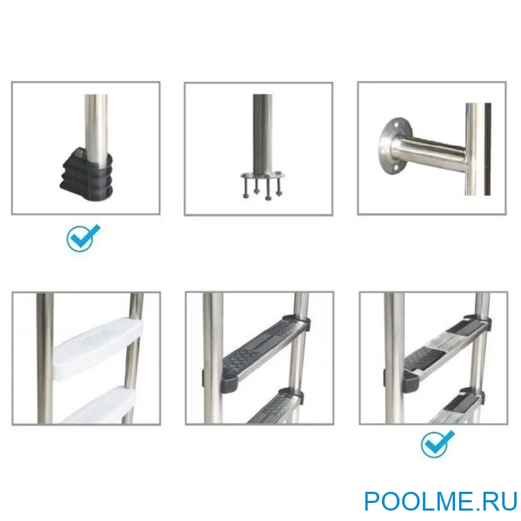 Лестница для бассейна Emaux NMU515-S 5 ступеней, арт. 88076604