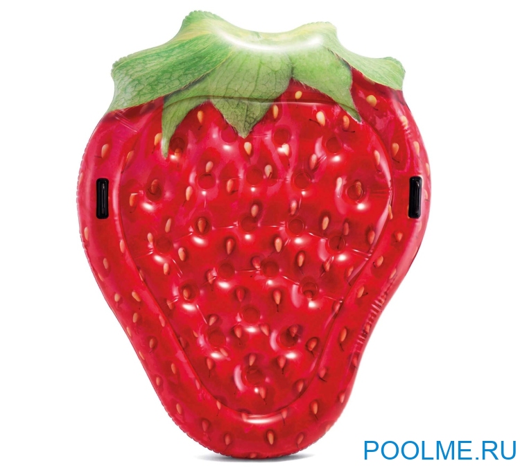 Матрас INTEX "Клубника" 168 x 142 см, артикул 58781 Матрас INTEX "Клубника" 168 x 142 см, артикул 58781