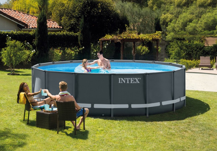Каркасный бассейн INTEX 26326, размер 4.88 x 1.22 м