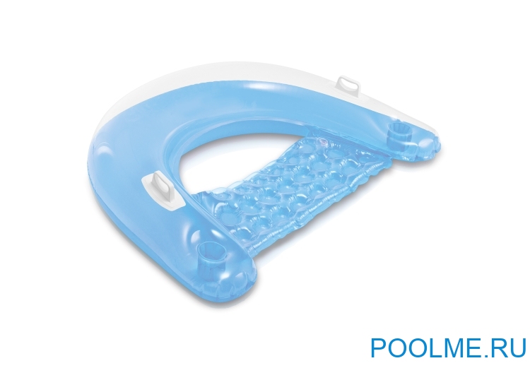 Кресло INTEX "Бумеранг" голубой 152 x 99 см, артикул 58859-B