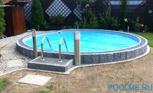 Каркасный бассейн Summer Fun 4.5 x 1.2 м для дачи