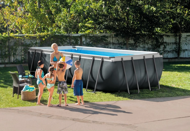 Каркасный бассейн INTEX 26356, размер 5.49 x 2.74 x 1.32 м
