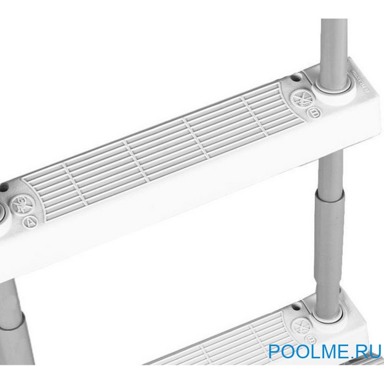 Лестница INTEX для бассейнов высотой до 132 см Лестница INTEX для бассейнов высотой до 132 см