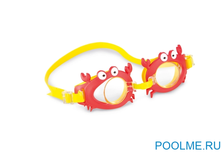 Очки для плавания INTEX "Крабы", артикул 55610 Очки для плавания INTEX "Крабы", артикул 55610