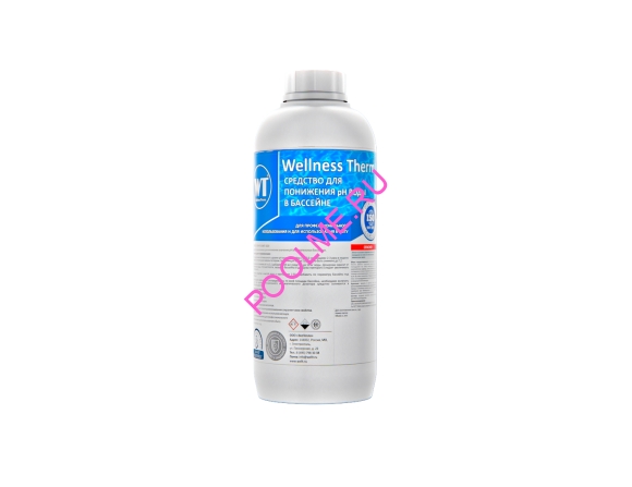 Ph- минус Wellness Therm (средство для понижения уровня Ph воды в бассейне) 1 л, арт. 312668