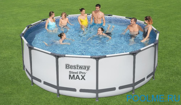 Каркасный бассейн Bestway 5612X, размер 4.27 x 1.22 м