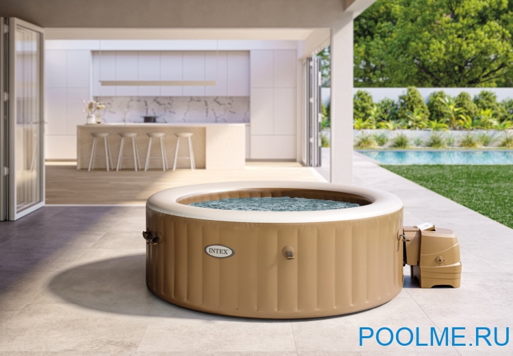 Джакузи INTEX 28476, внешний размер: 196 x 71 см - 4 места