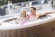 Надувная джакузи INTEX Bubble Massage Inflatable Hot Tub, артикул 28476