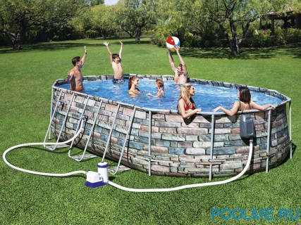Бассейн Bestway 56719, 610 x 366 x 122 см