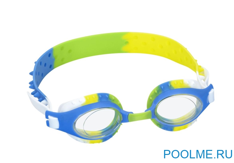 Очки для плавания Bestway Summer Swirl зеленые для детей от 3 лет, артикул 21099-G Очки для плавания Bestway Summer Swirl зеленые для детей от 3 лет, артикул 21099-G