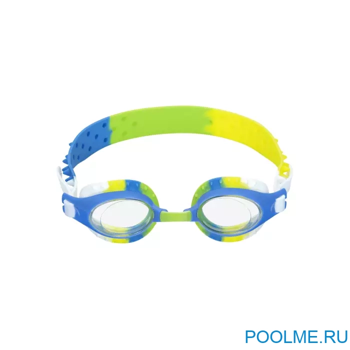 Очки для плавания Bestway Summer Swirl зеленые для детей от 3 лет, артикул 21099-G Очки для плавания Bestway Summer Swirl зеленые для детей от 3 лет, артикул 21099-G