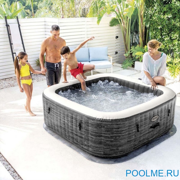 Джакузи INTEX 28450, внешний размер: 175 x 71 см - 4 места