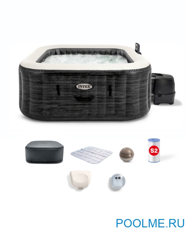 Джакузи INTEX 28450, внешний размер: 175 x 71 см - 4 места