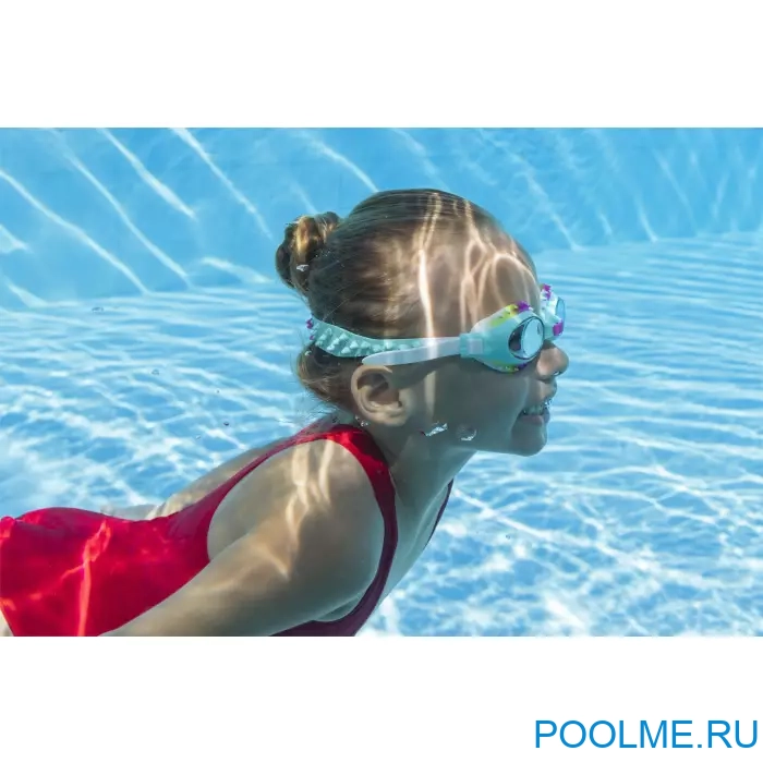 Очки для плавания Bestway Summer Swirl розовые для детей от 3 лет, артикул 21099-B Очки для плавания Bestway Summer Swirl розовые для детей от 3 лет, артикул 21099-B