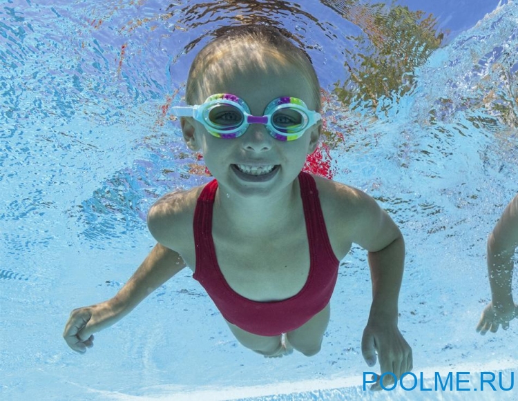 Очки для плавания Bestway Summer Swirl розовые для детей от 3 лет, артикул 21099-B Очки для плавания Bestway Summer Swirl розовые для детей от 3 лет, артикул 21099-B