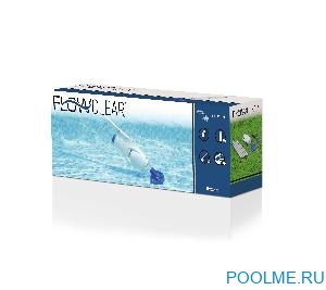 Вакуумный пылесос Aquareach Bestway для чистки бассейна, на аккумуляторах, артикул 58624 Вакуумный пылесос Aquareach Bestway для чистки бассейна, на аккумуляторах, артикул 58624