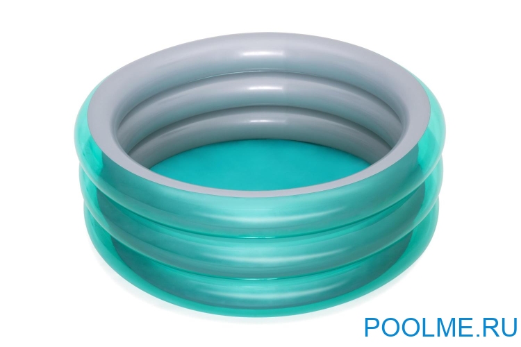 Детский надувной бассейн Bestway "Металлик" 1.50 x 0.53 м, артикул 51041 Детский надувной бассейн Bestway "Металлик" 1.50 x 0.53 м, артикул 51041