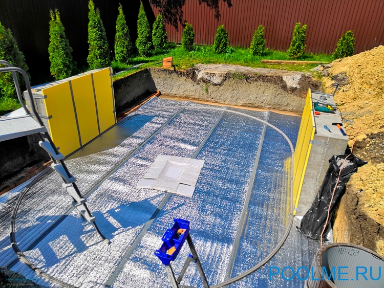 Каркасный бассейн Лагуна 7 х 3.5 х 1.25 м для дачи