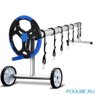 Сматывающее устройство Poolline с опорами из нержавеющей стали на колесиках, арт. U81-3/215