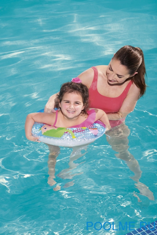 Надувной круг Bestway Adventure "Русалка" 51 см, артикул 36113-M Надувной круг Bestway Adventure "Русалка" 51 см, артикул 36113-M