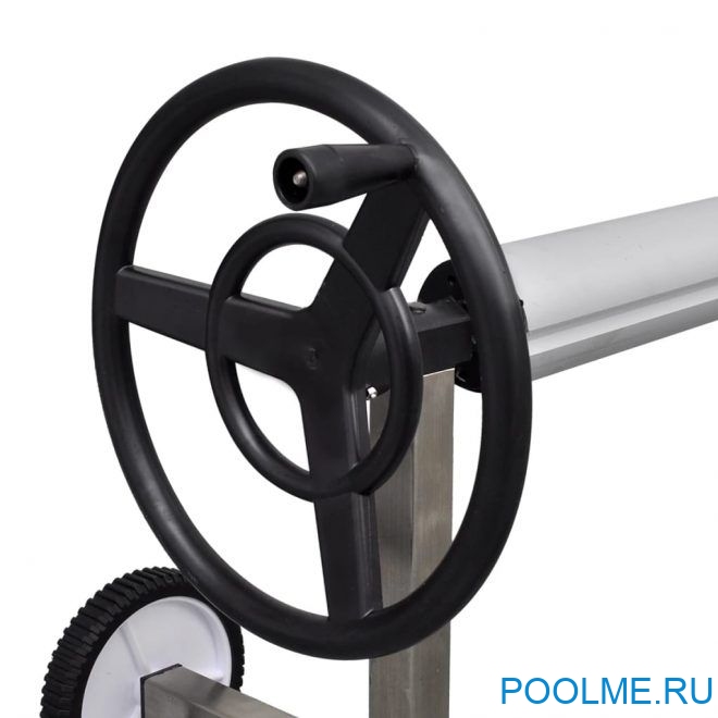 Сматывающее устройство Poolline с опорами из нержавеющей стали на колесиках, арт. TV94177/94193